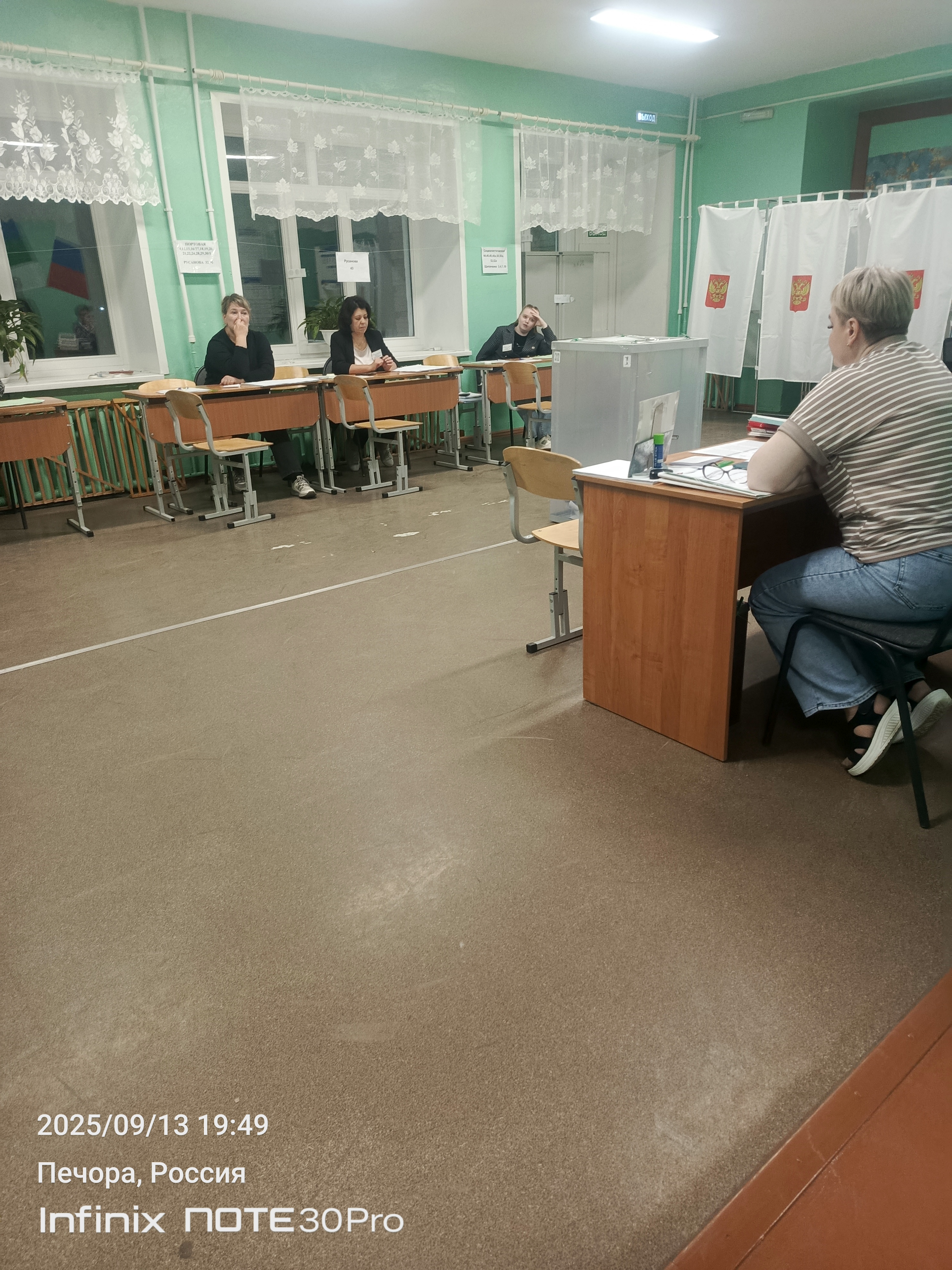 Сообщение наблюдателя — УИК №212, Республика Коми