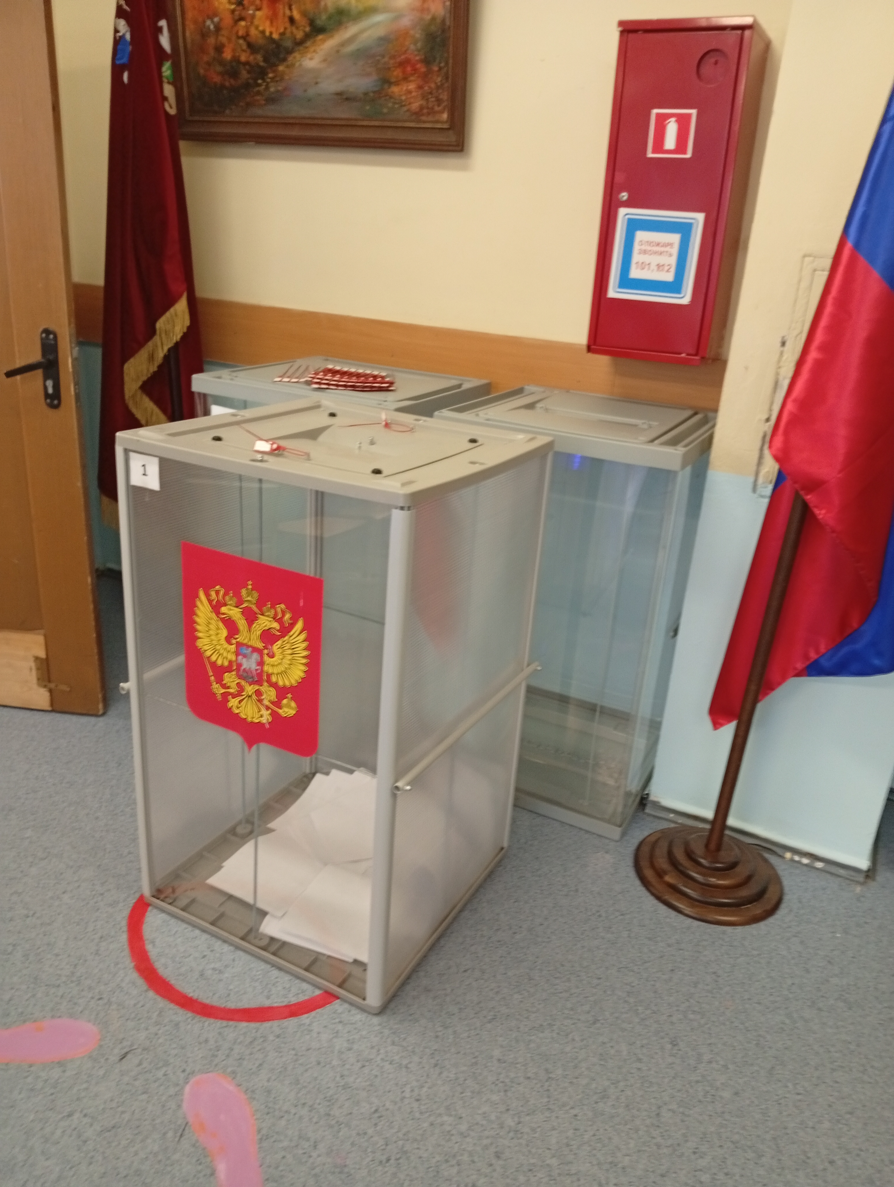 Сообщение — УИК №3572, Московская область