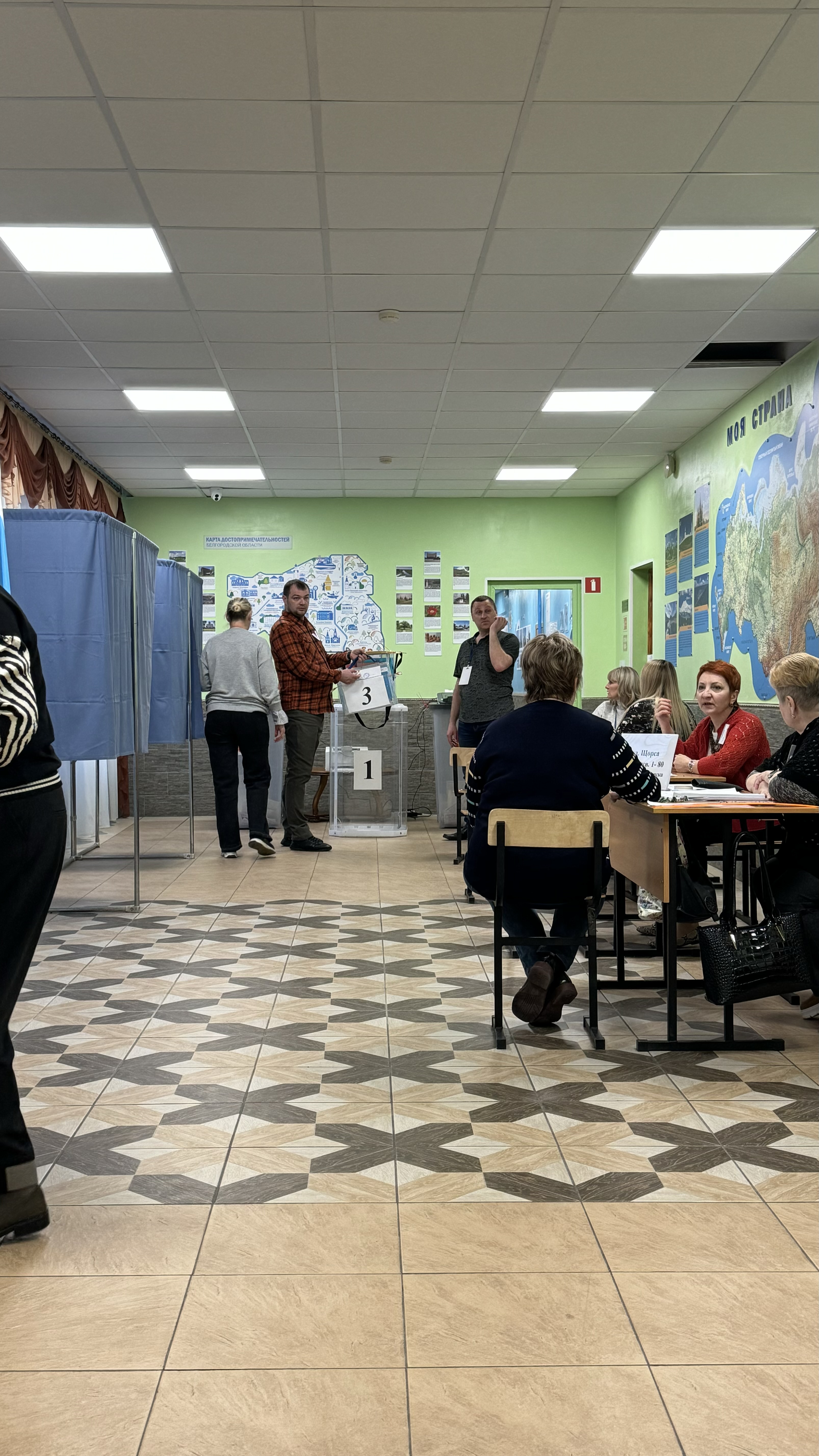 Сообщение наблюдателя — УИК №100, Белгородская область