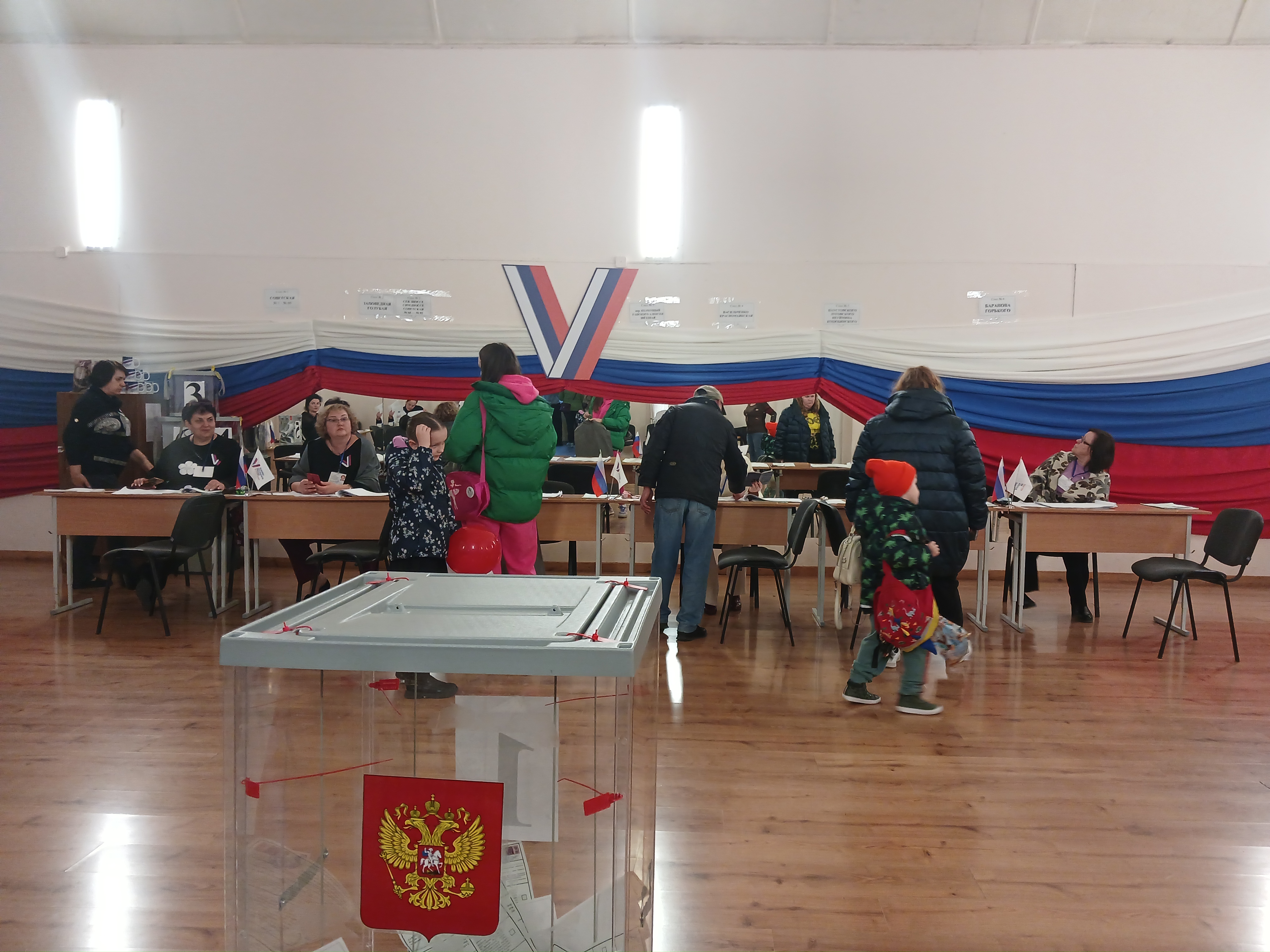 Сообщение наблюдателя — УИК №535, Республика Крым