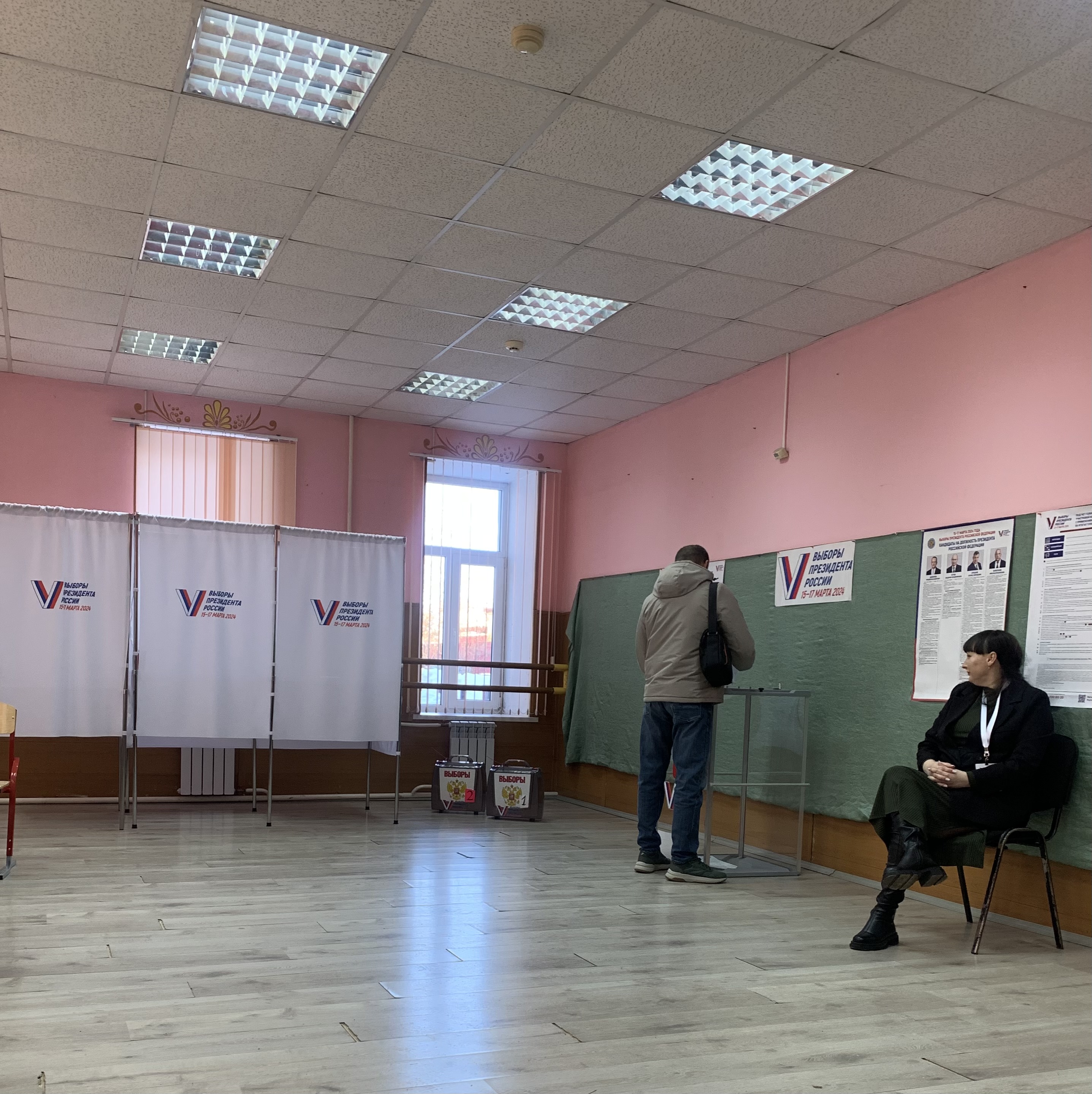 Сообщение наблюдателя — УИК №103, Московская область