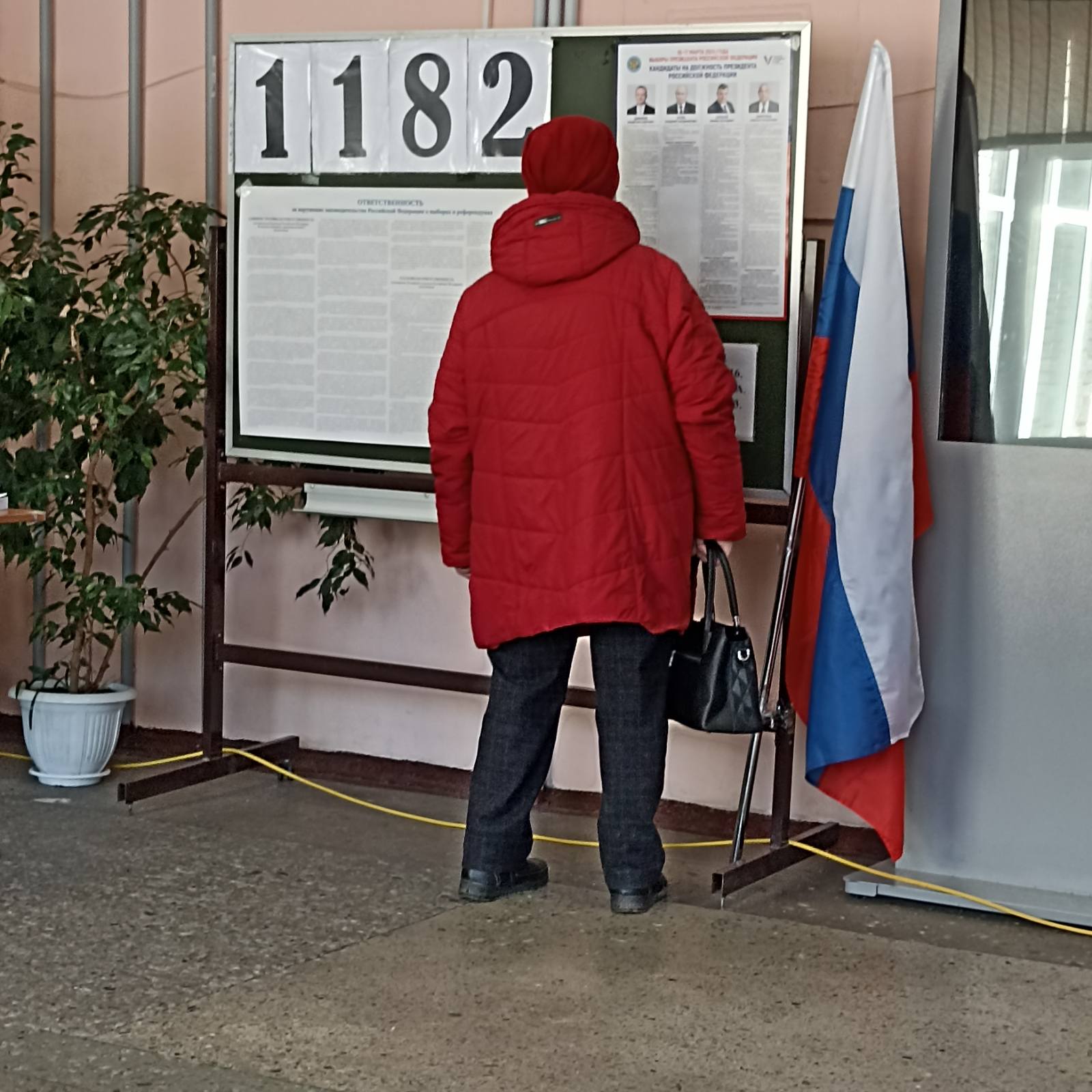 Сообщение наблюдателя — УИК №1182, Нижегородская область