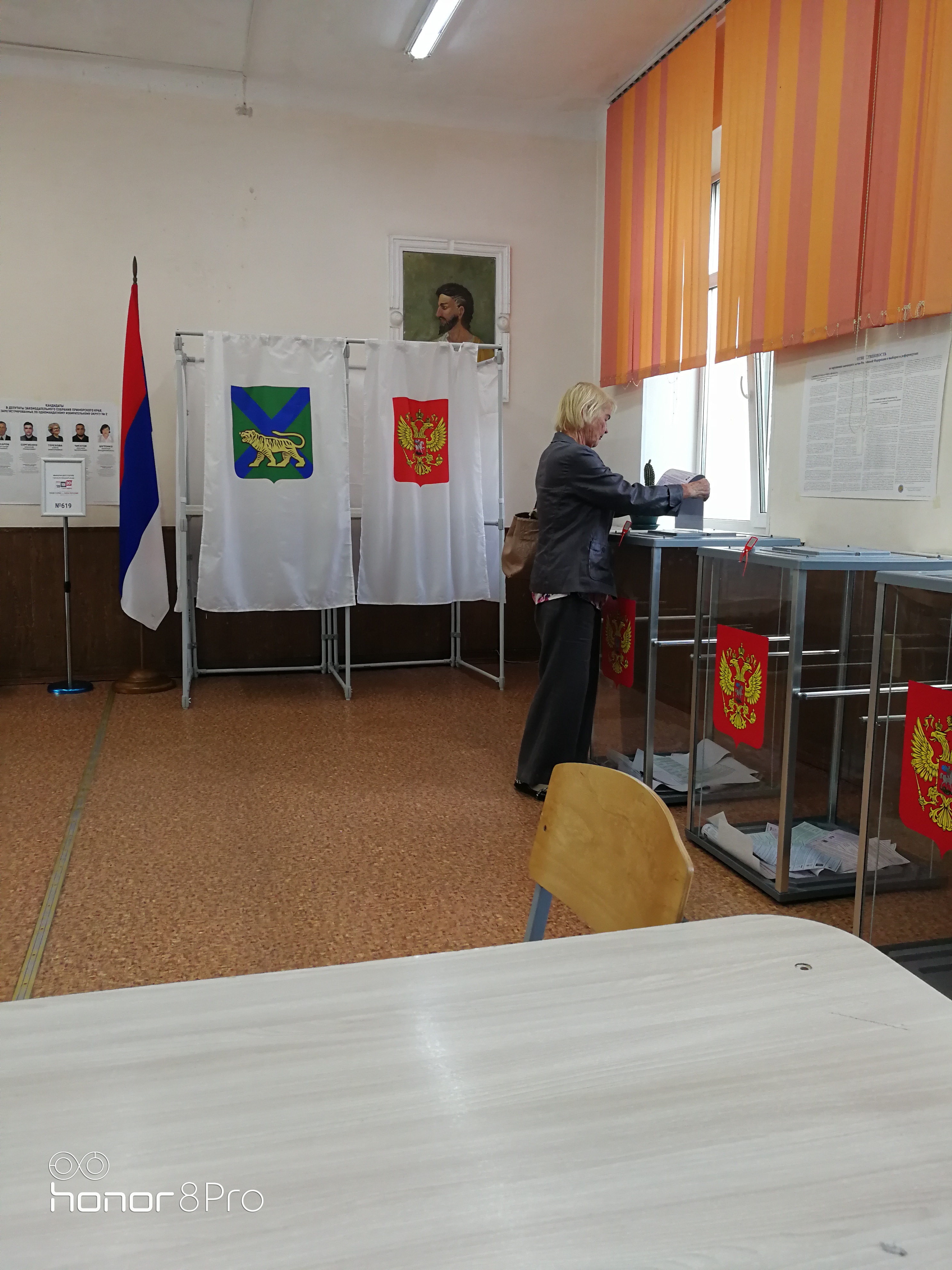 Сообщение — УИК №619, Приморский край