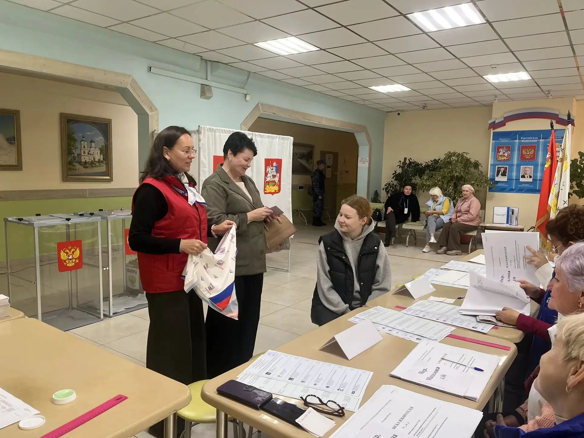 Сообщение — УИК №3719, Московская область