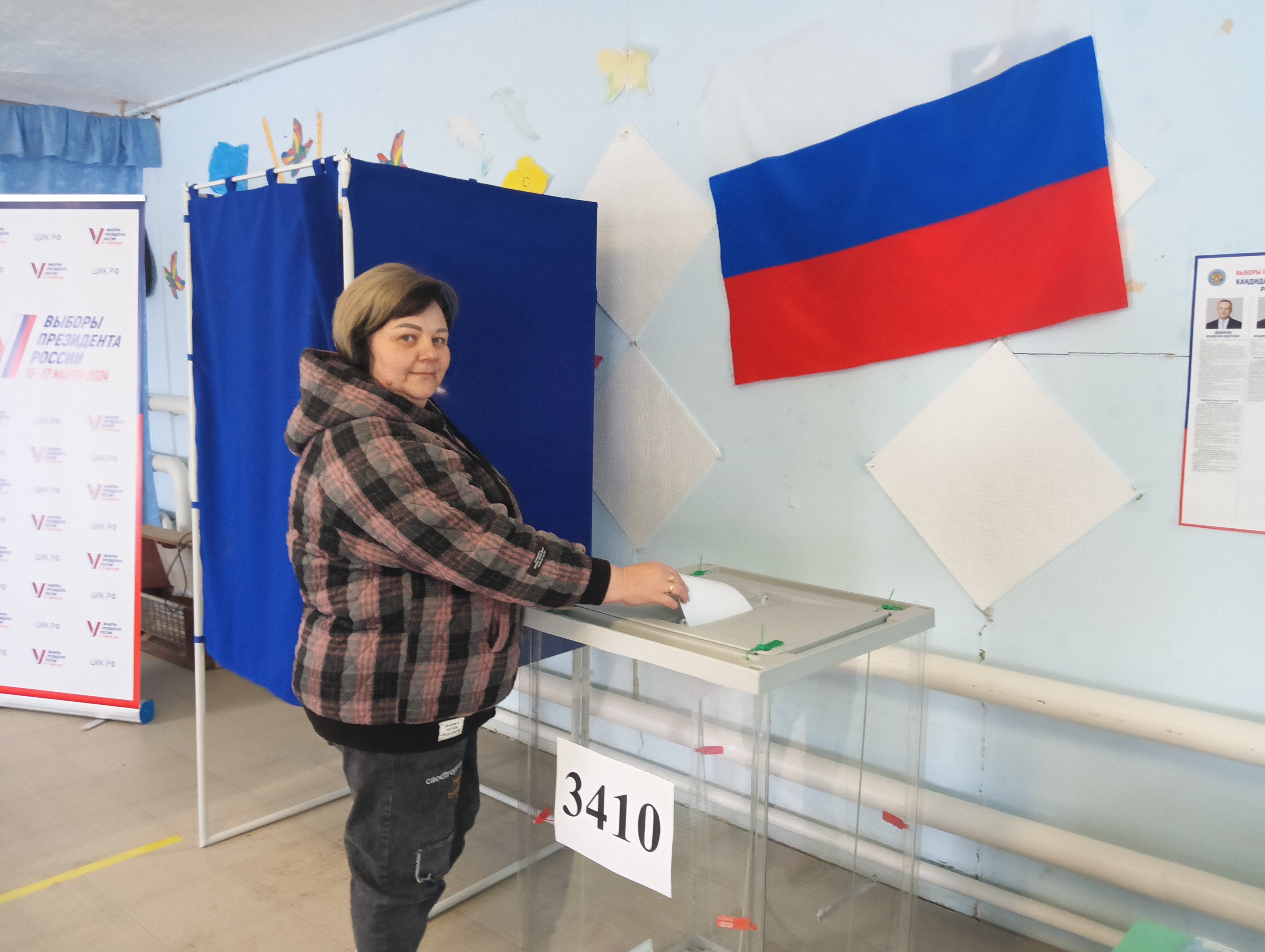 Сообщение наблюдателя — УИК №3410, Волгоградская область