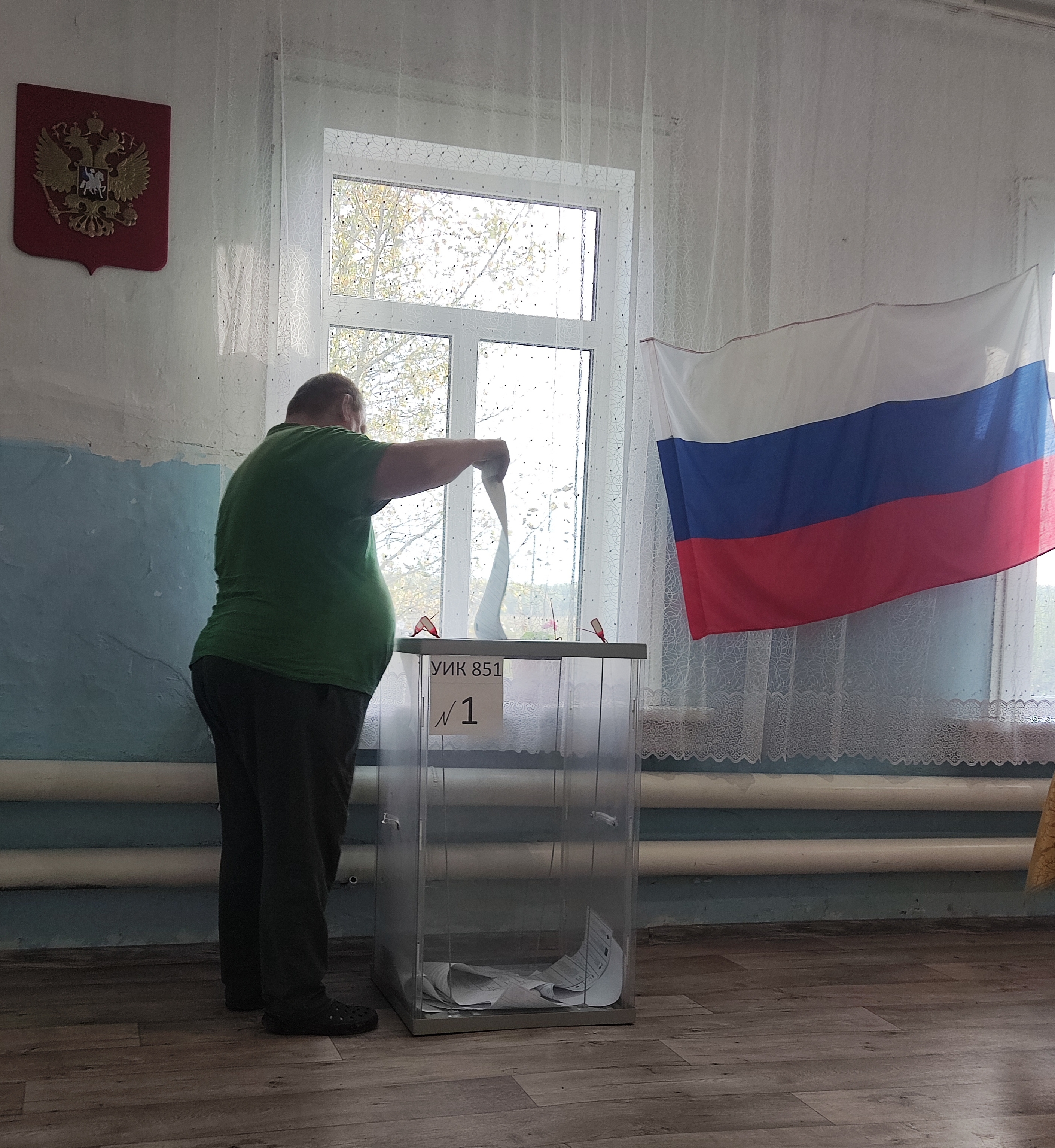 Сообщение — УИК №851, Новосибирская область