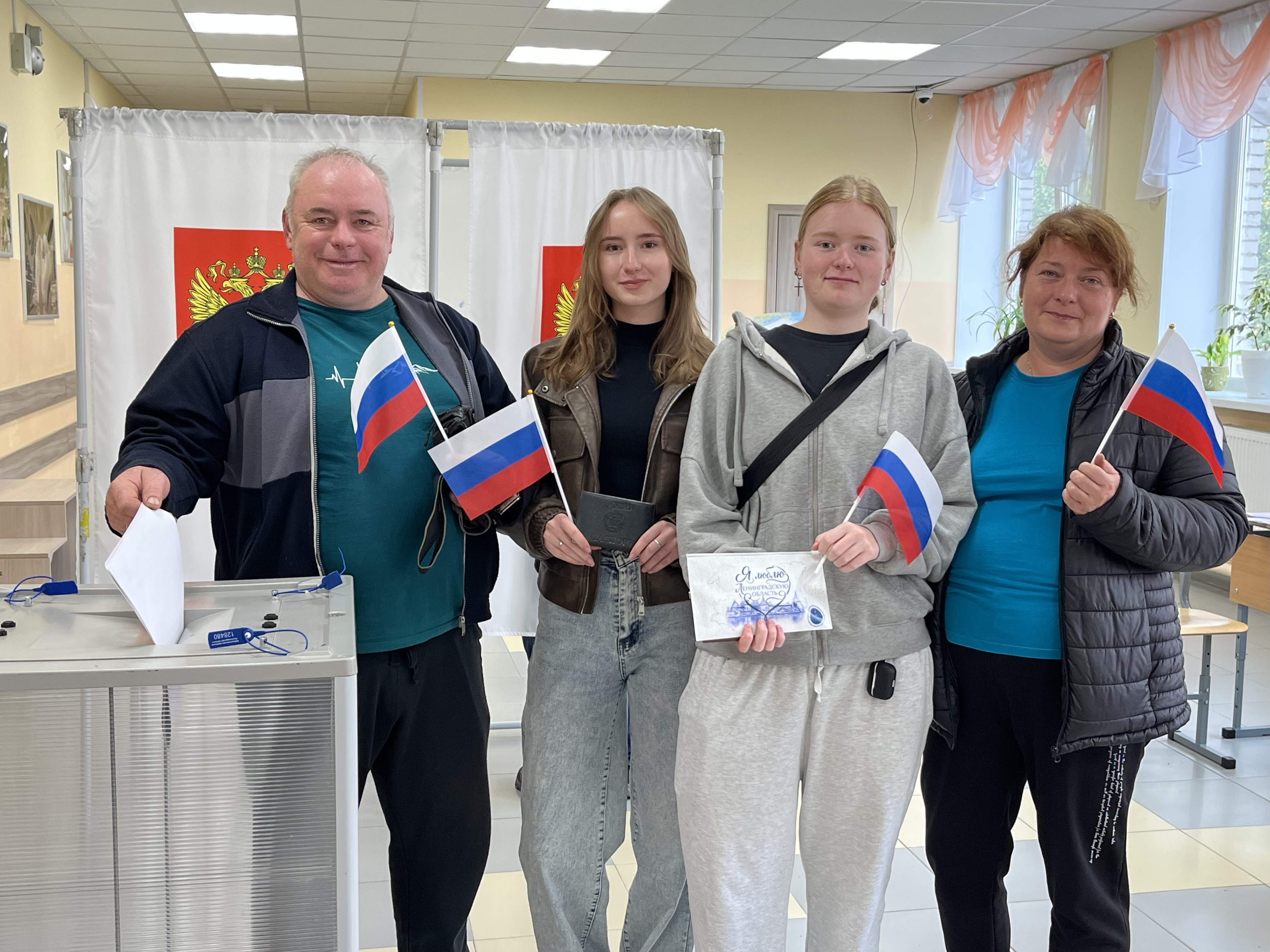 Сообщение — УИК №736, Ленинградская область