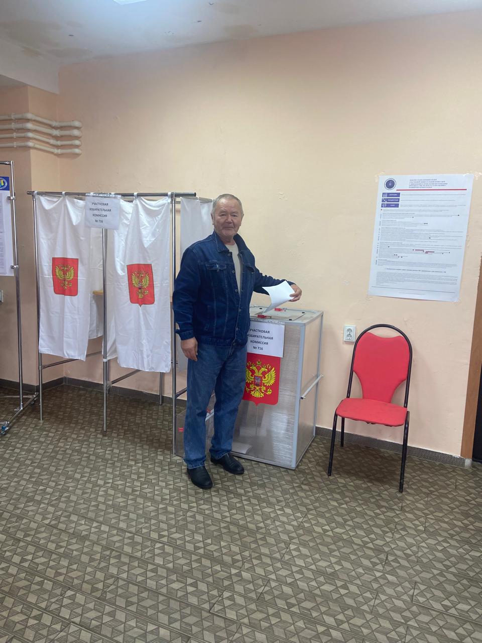 Сообщение наблюдателя — УИК №716, Ленинградская область