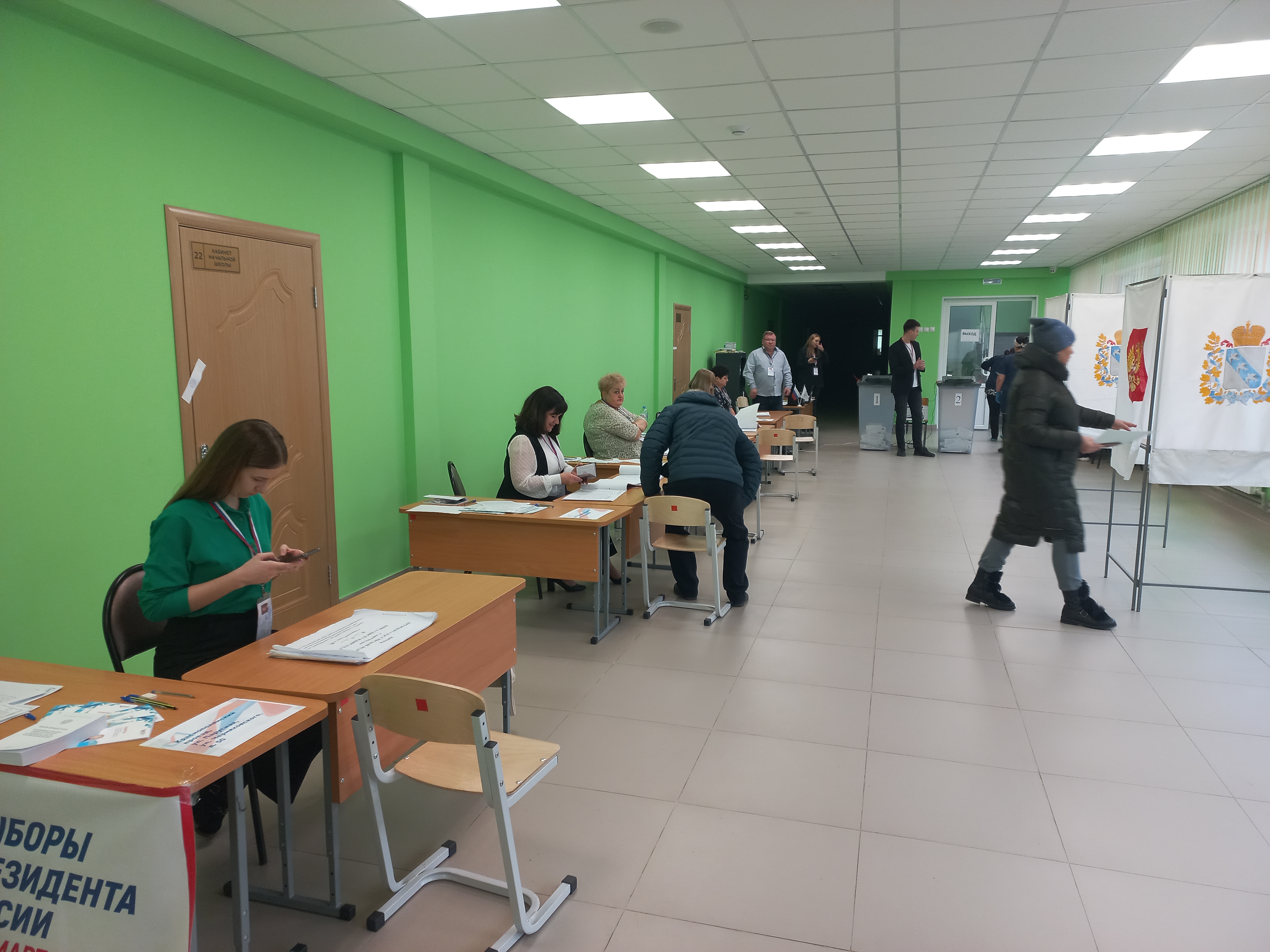 Сообщение наблюдателя — УИК №45, Курская область