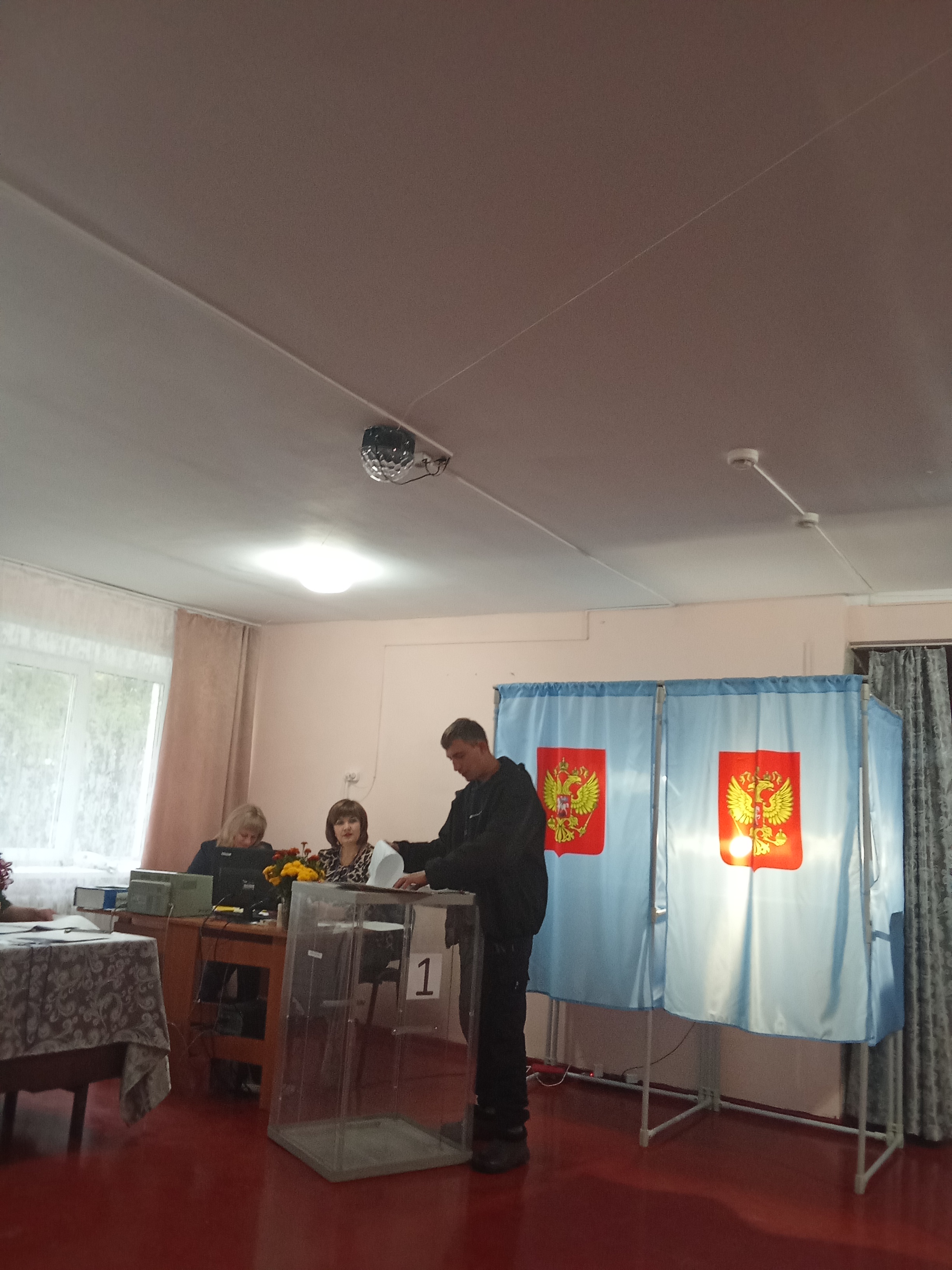 Сообщение наблюдателя — УИК №1237, Новосибирская область
