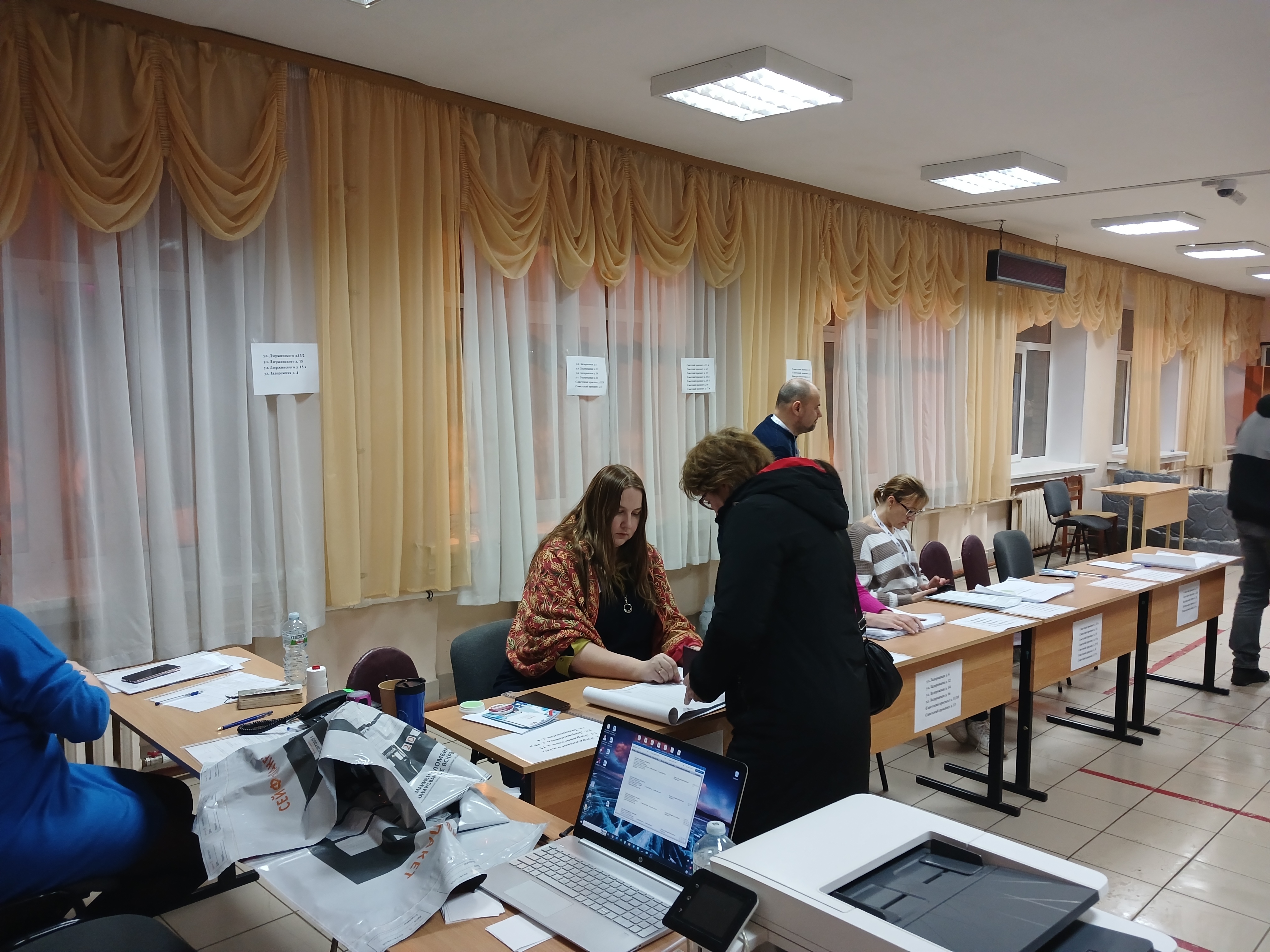 Сообщение наблюдателя — УИК №715, Московская область
