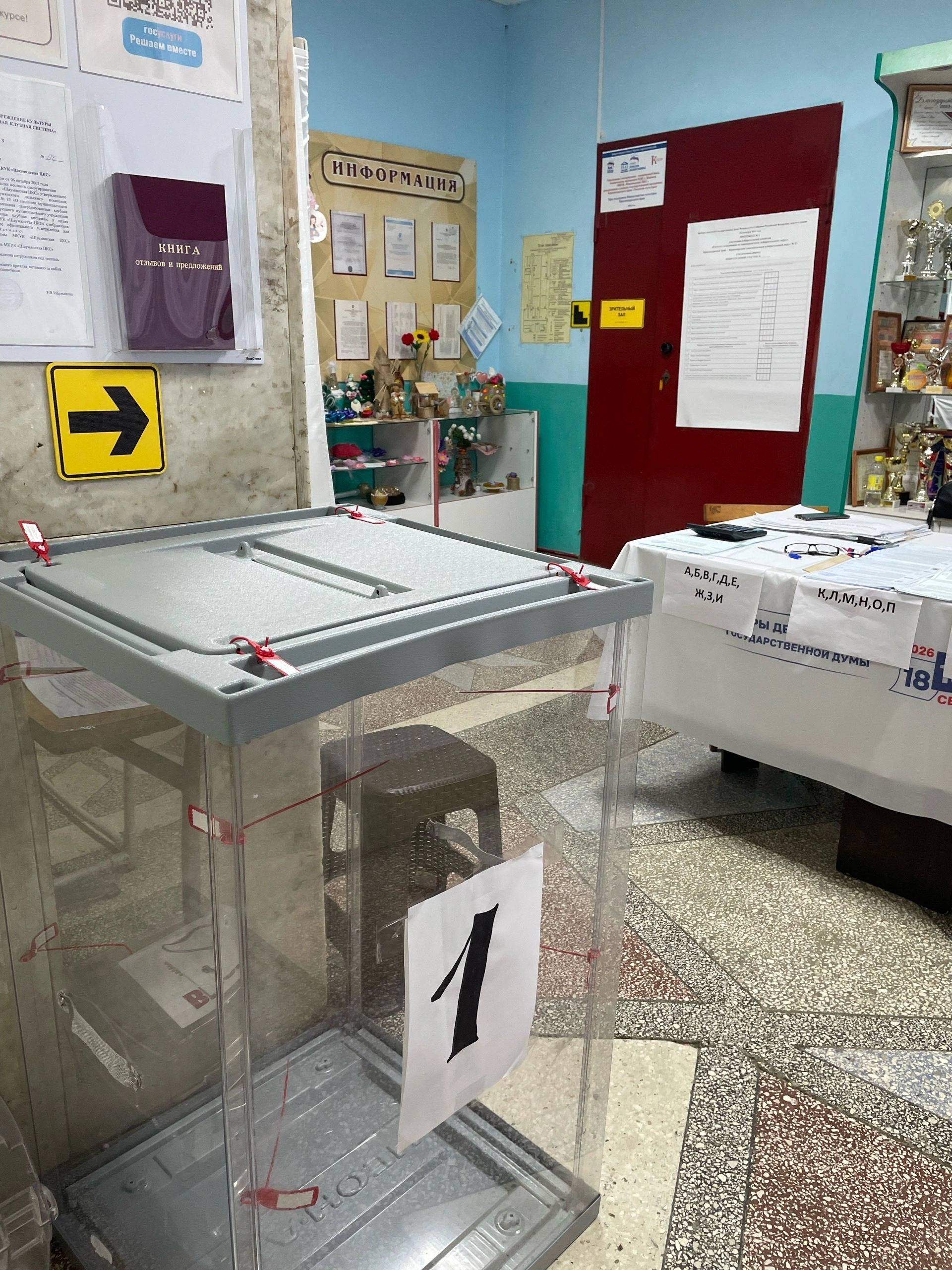 Сообщение — УИК №5347, Краснодарский край