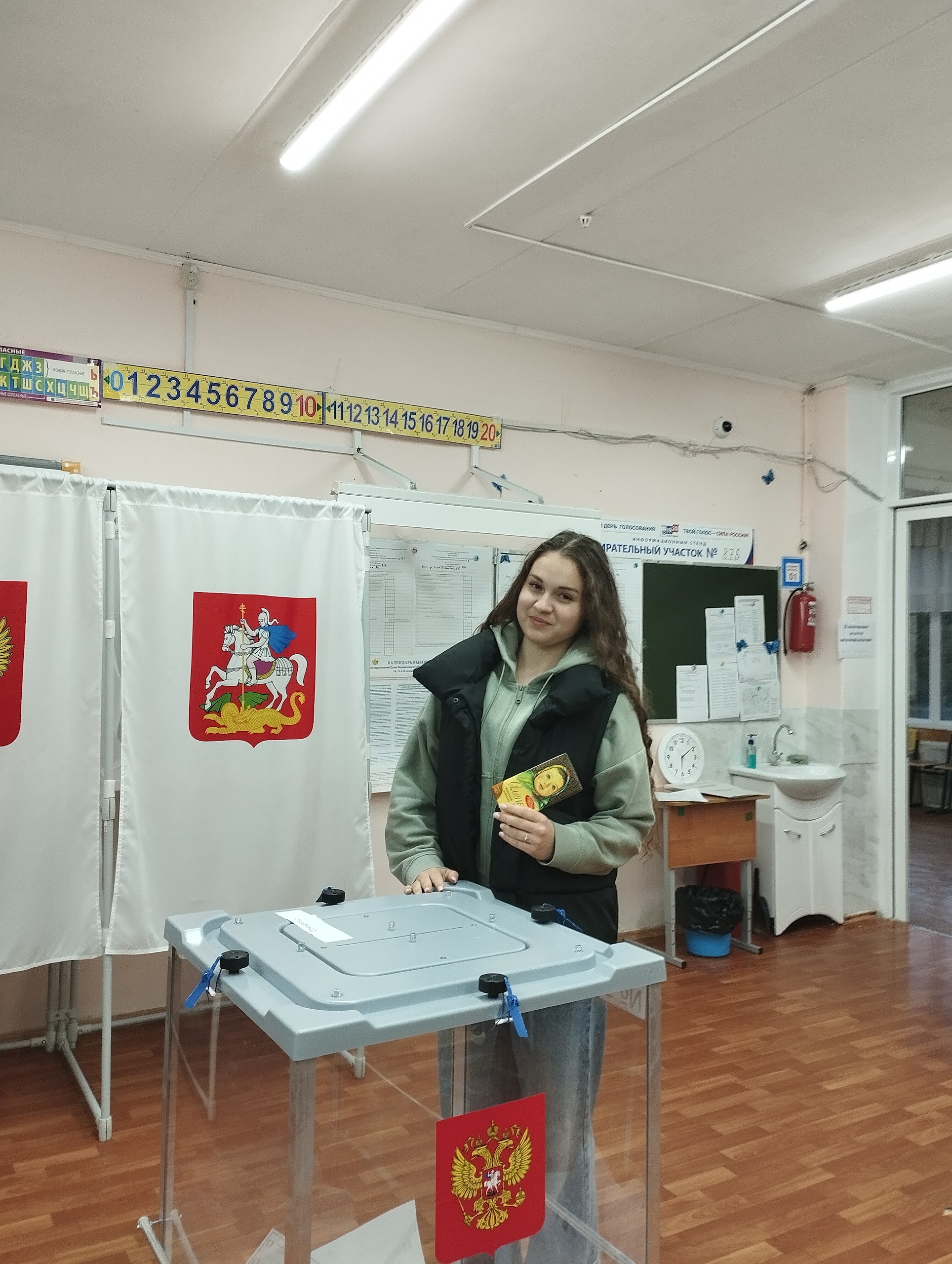 Сообщение — УИК №876, Московская область