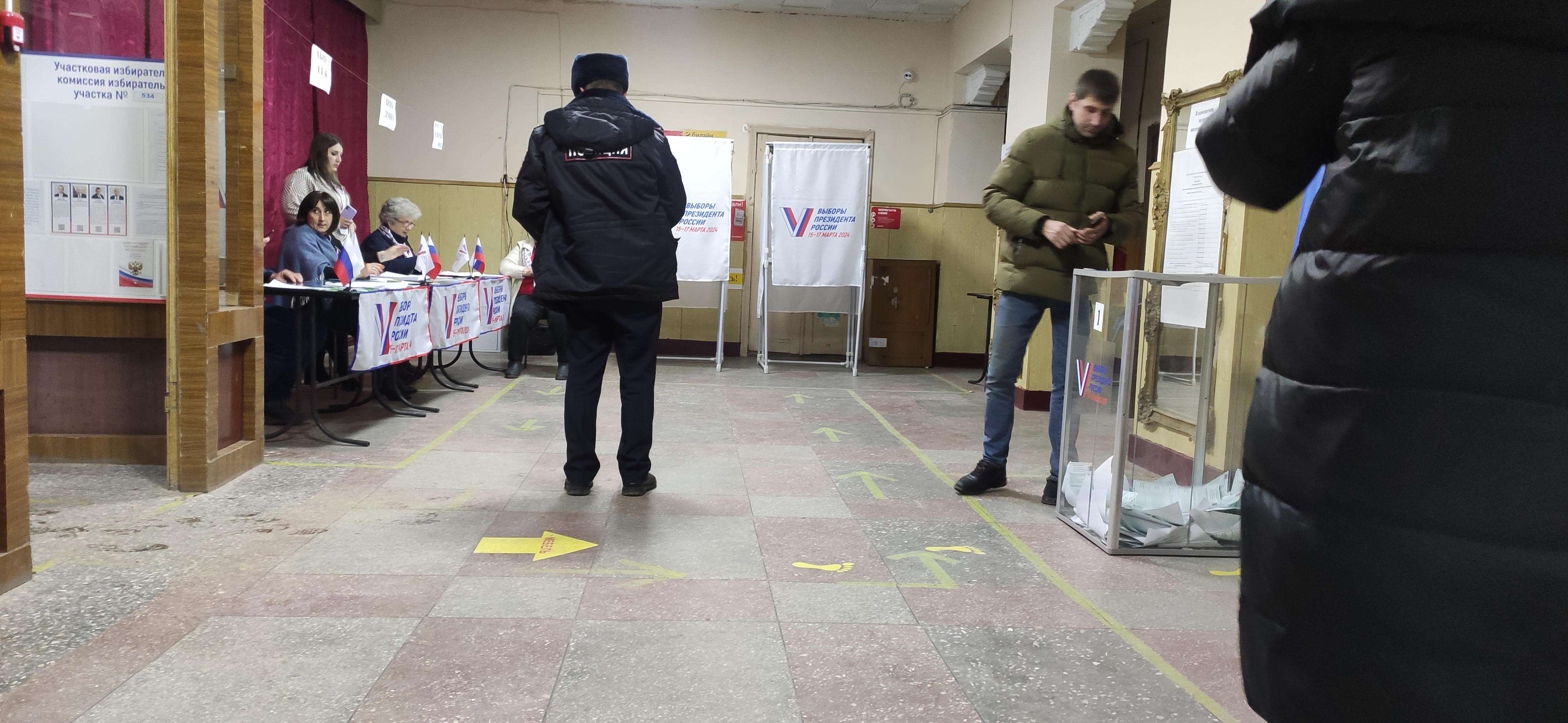 Сообщение наблюдателя — УИК №534, Ставропольский край