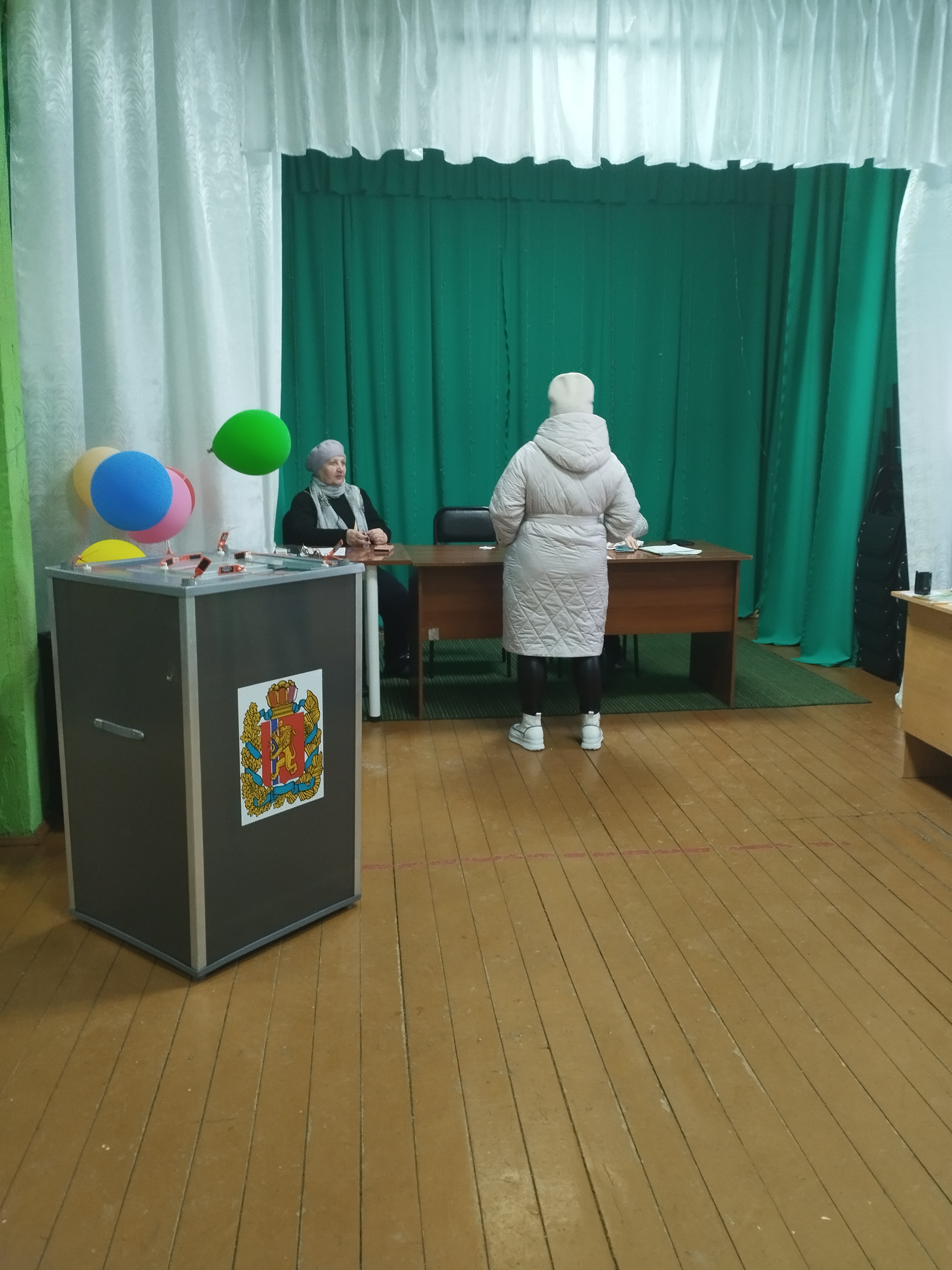 Сообщение наблюдателя — УИК №1141, Красноярский край