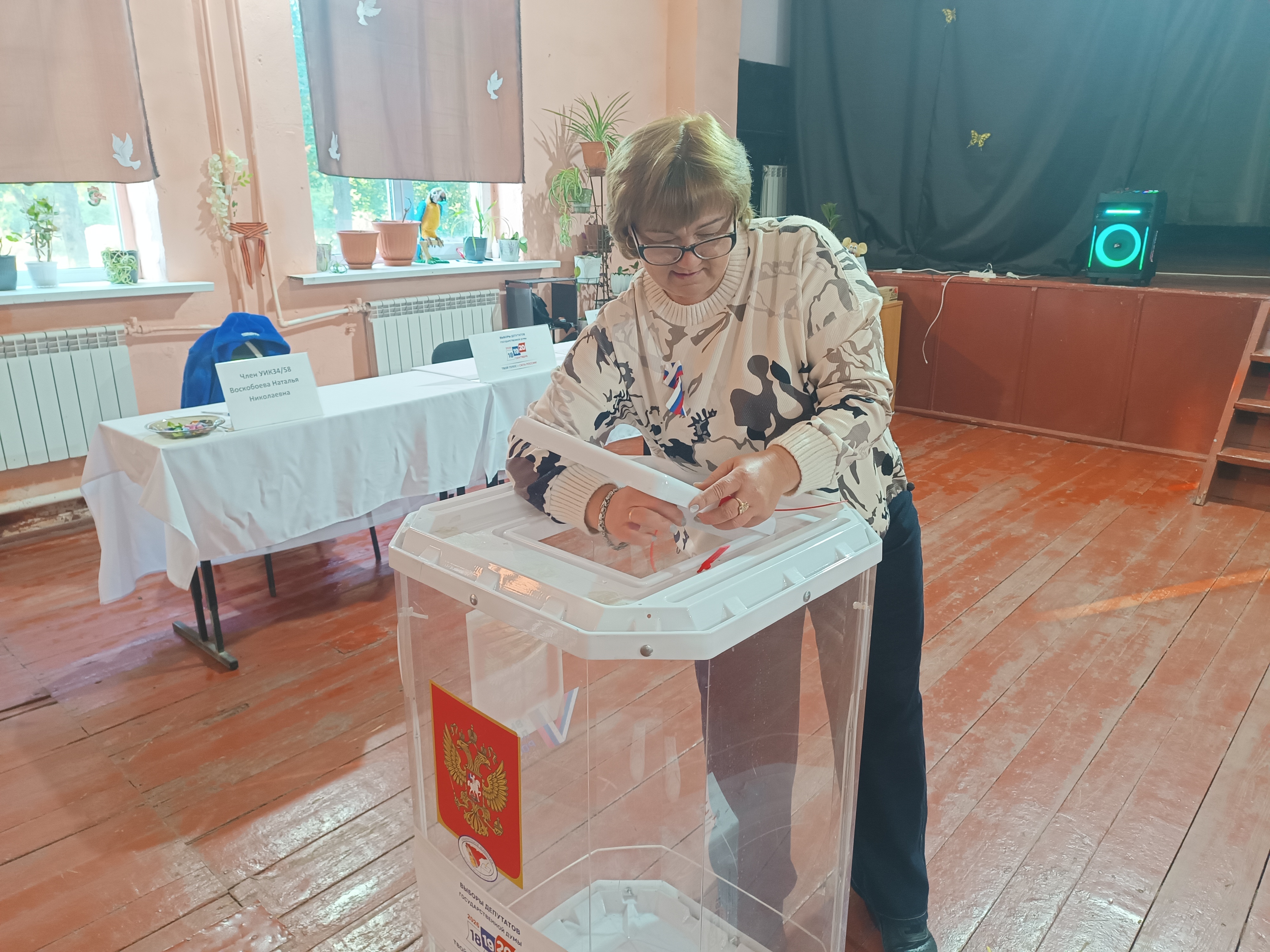 Сообщение — УИК №3458, Воронежская область
