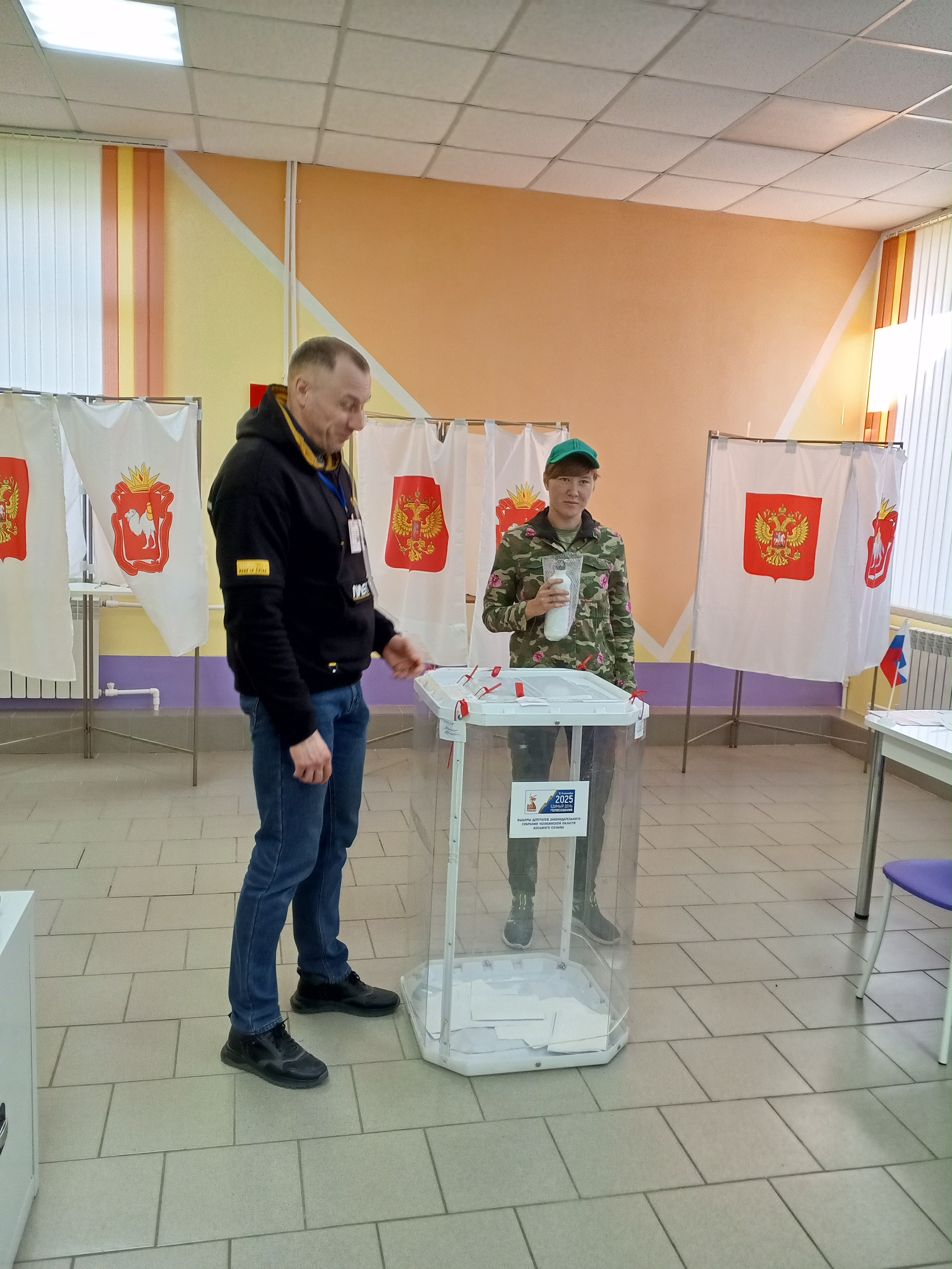Сообщение наблюдателя — УИК №1214, Челябинская область