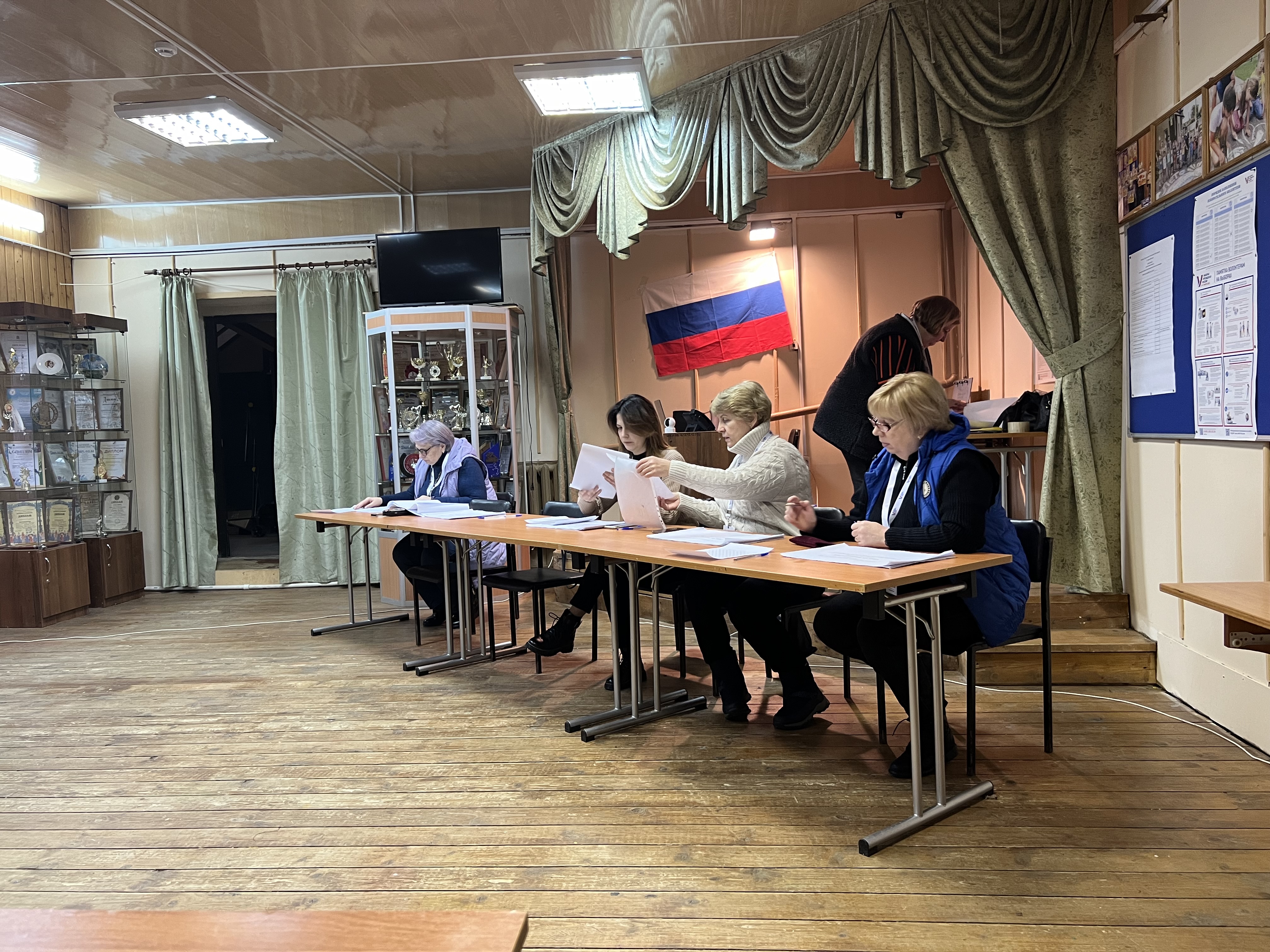 Сообщение наблюдателя — УИК №3487, Московская область