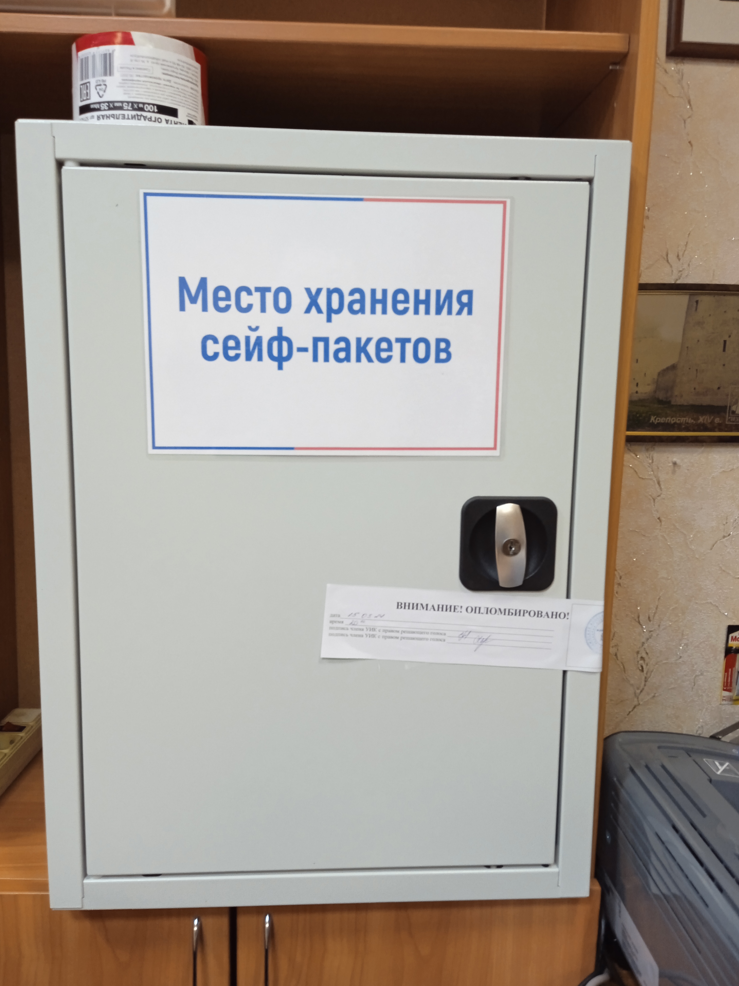 Сообщение наблюдателя — УИК №176, Псковская область