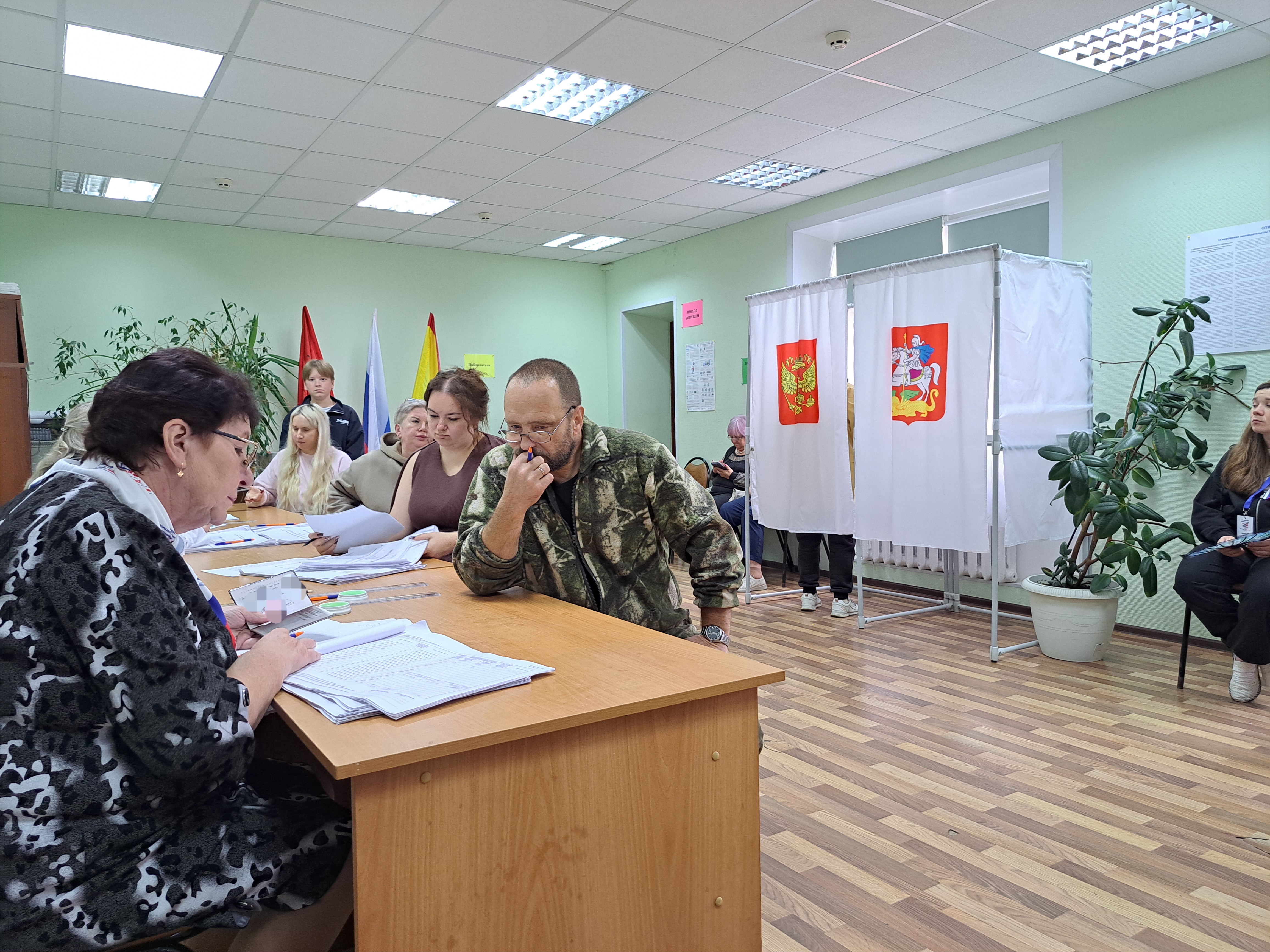 Сообщение — УИК №421, Московская область