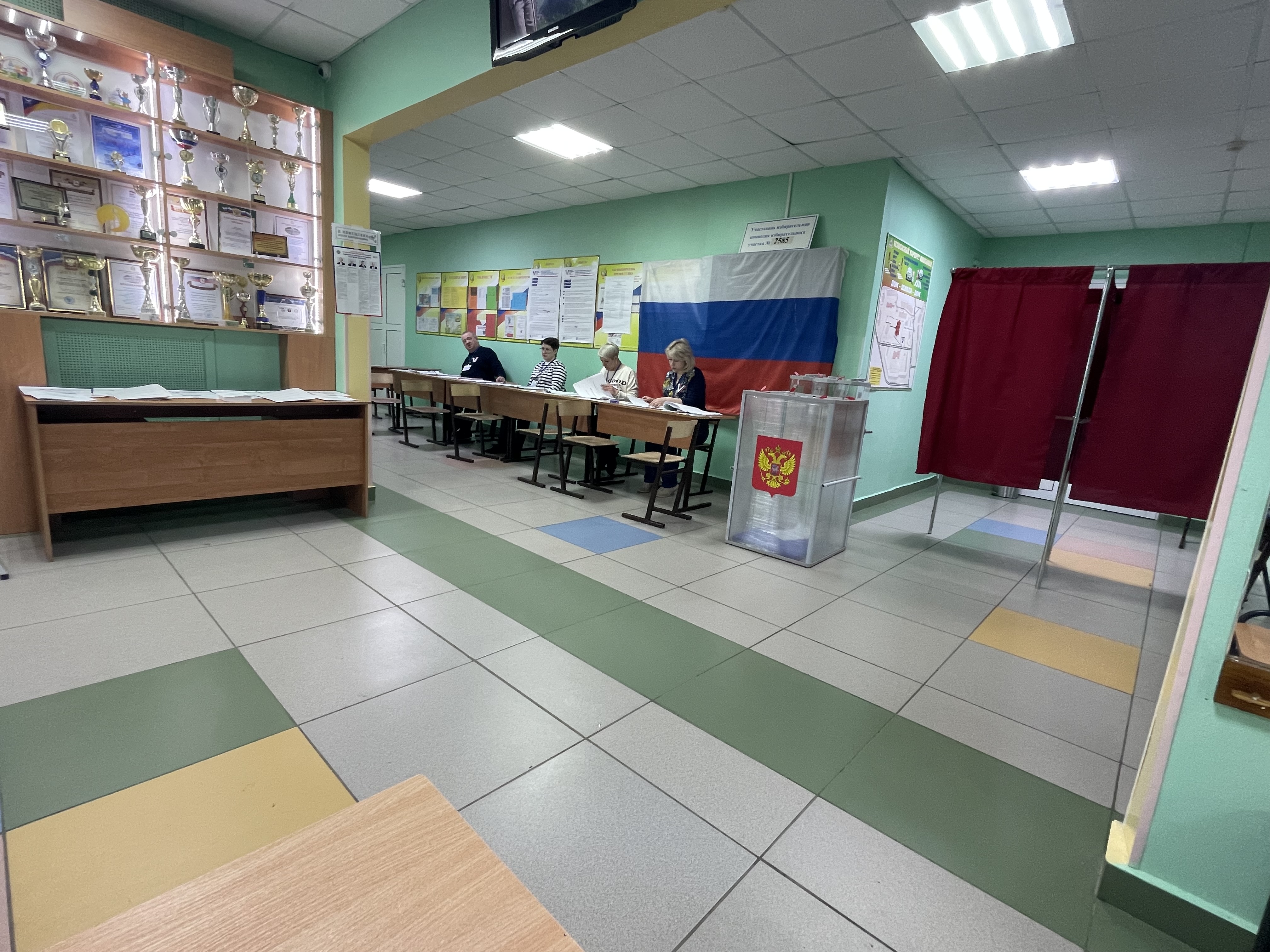 Сообщение наблюдателя — УИК №2585, Нижегородская область