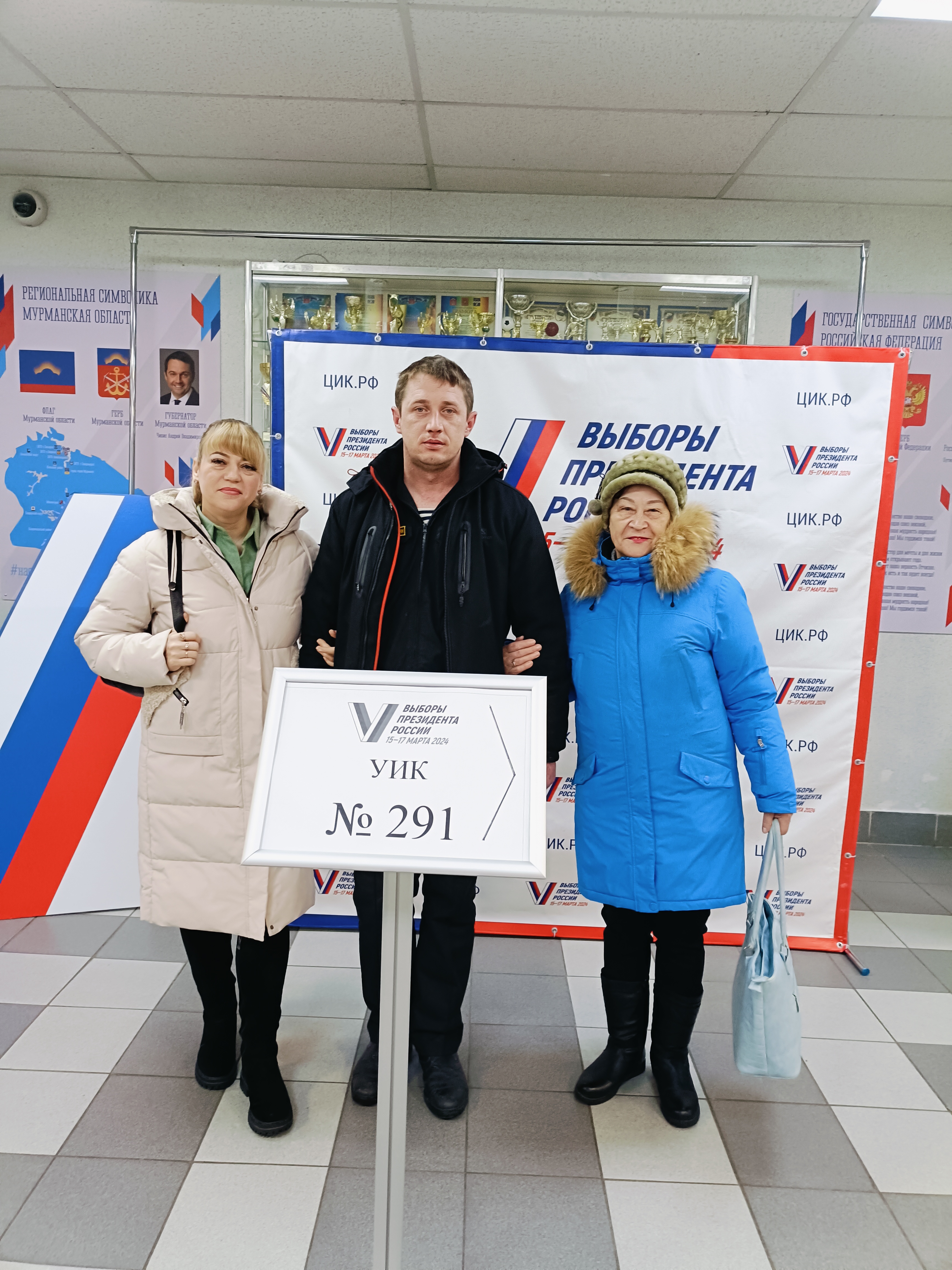 Сообщение наблюдателя — УИК №291, Мурманская область