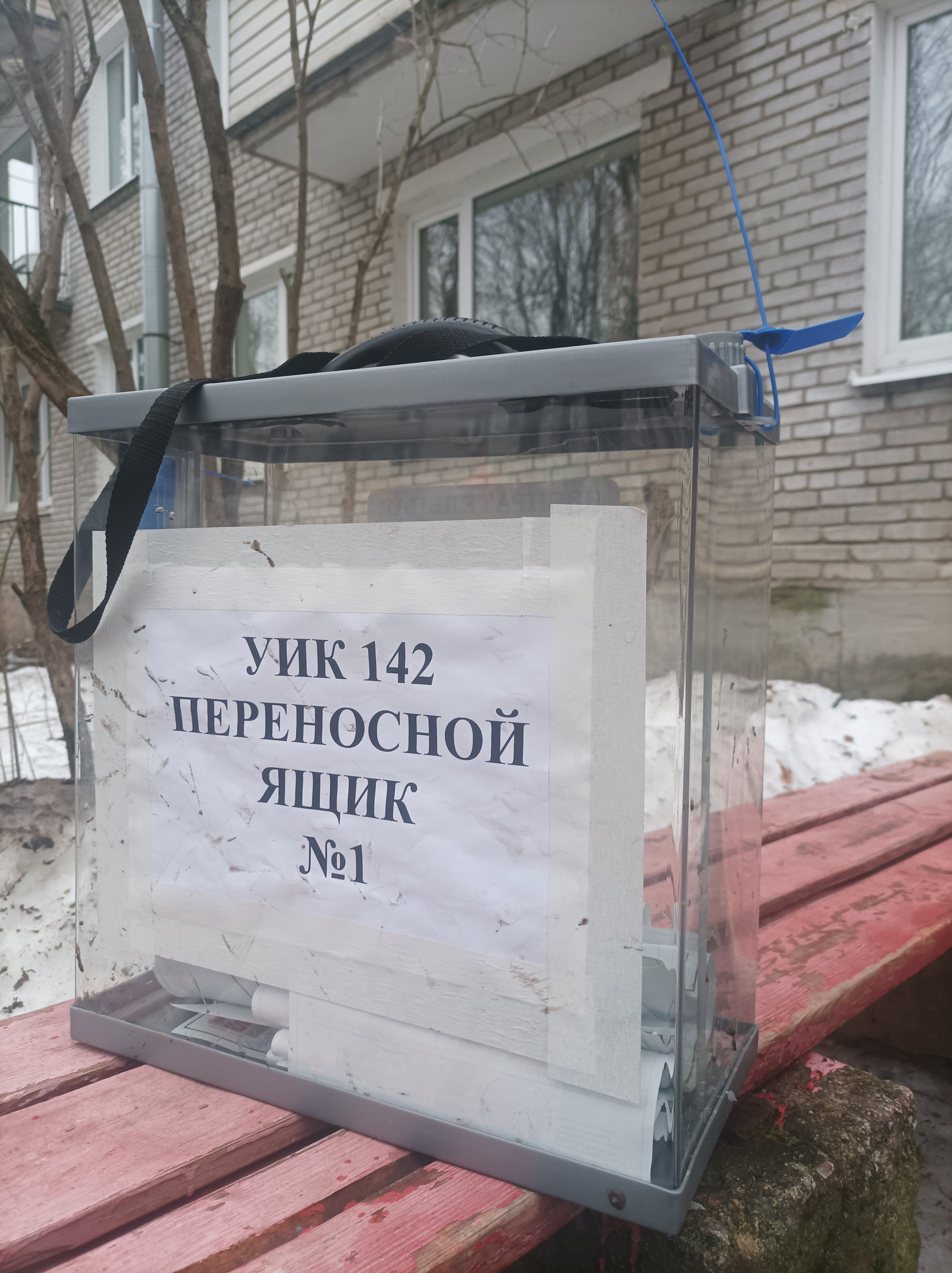 Сообщение наблюдателя — УИК №142, Ленинградская область