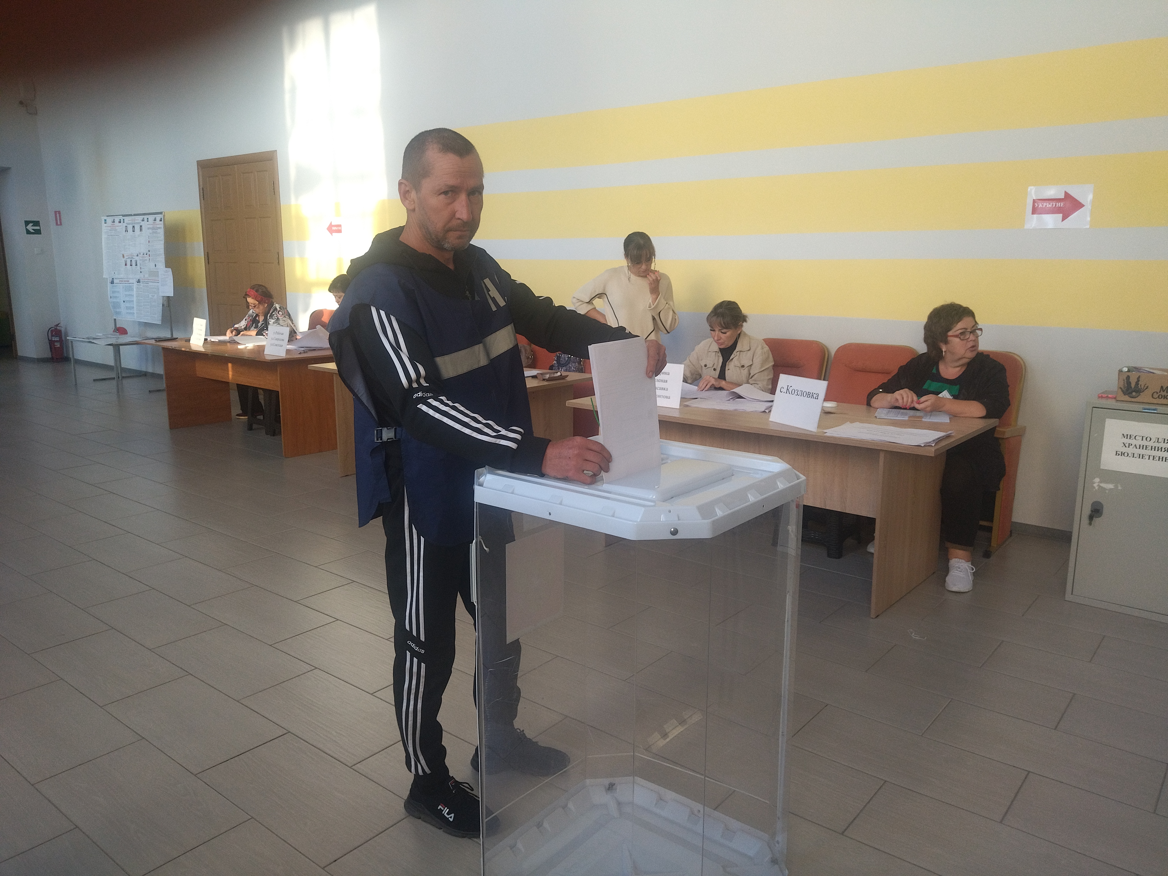 Сообщение наблюдателя — УИК №465, Белгородская область