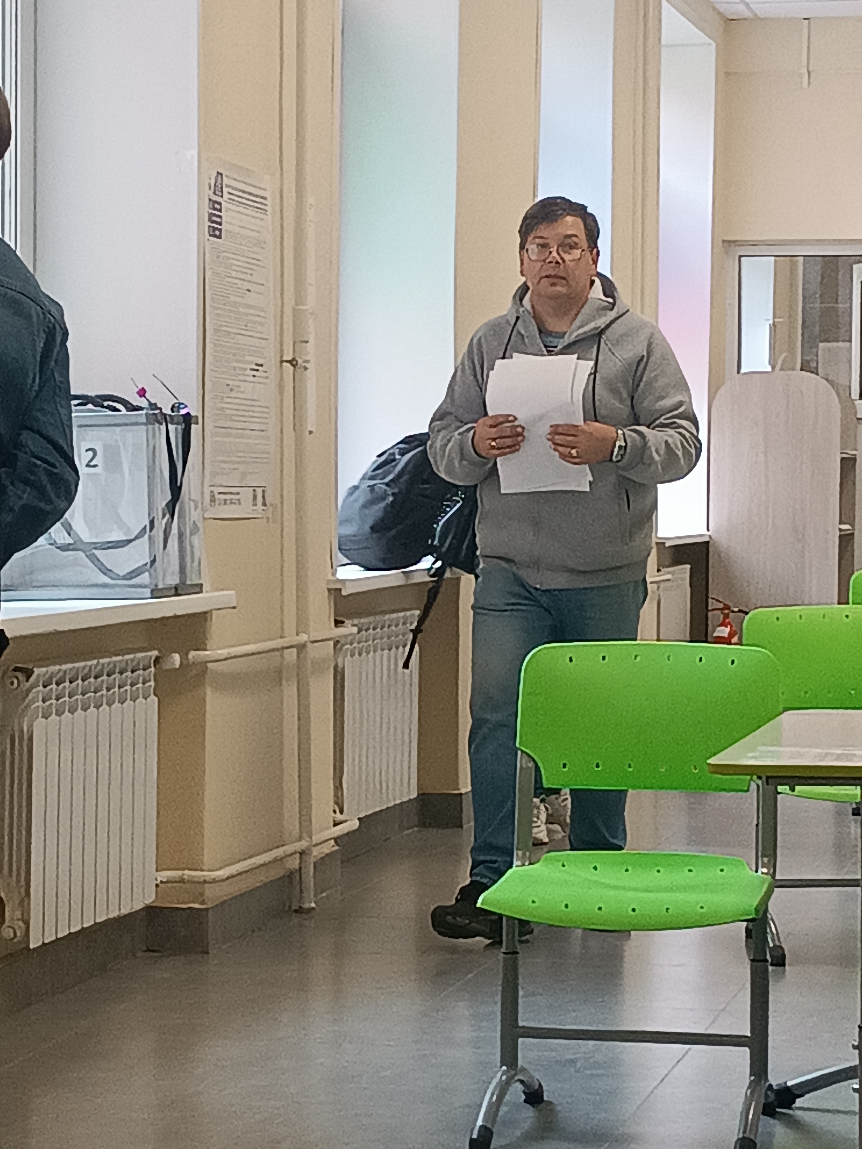 Сообщение наблюдателя — УИК №1597, Новосибирская область
