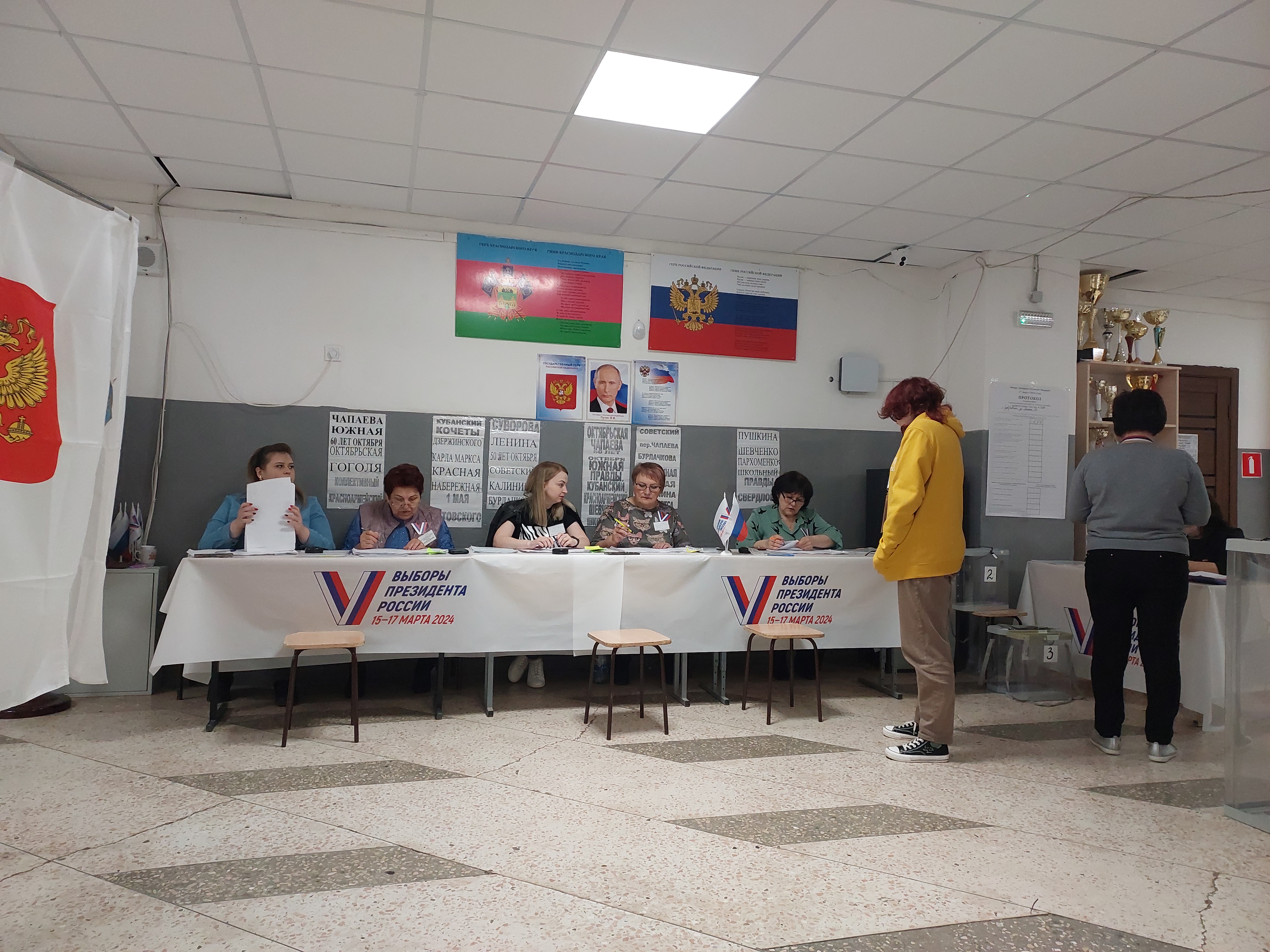 Сообщение наблюдателя — УИК №5657, Краснодарский край