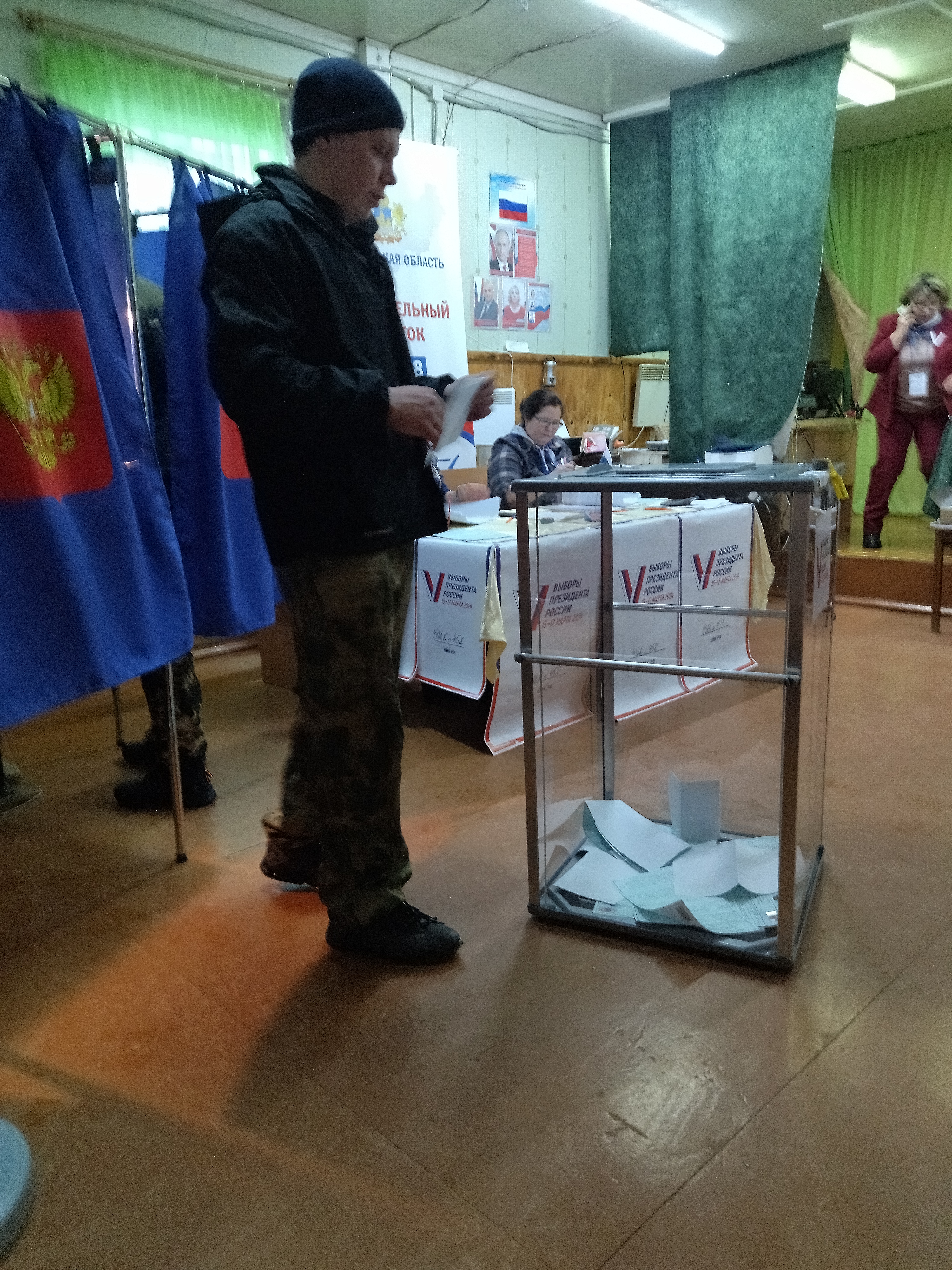 Сообщение наблюдателя — УИК №458, Костромская область